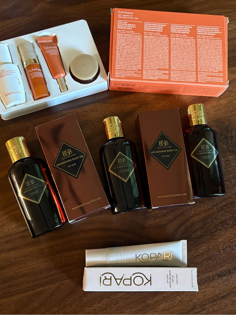 Brown Sugar Babe Body Oil Caked Up & Kris P Kreem Bundle (Read Description)